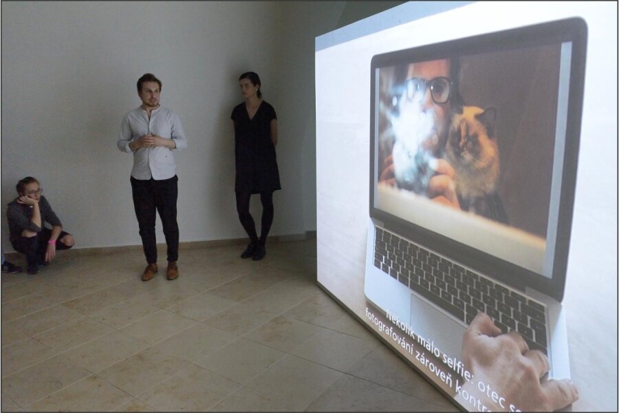 Komentovaná prohlídka výstavy, foto: Stanislav Chlup